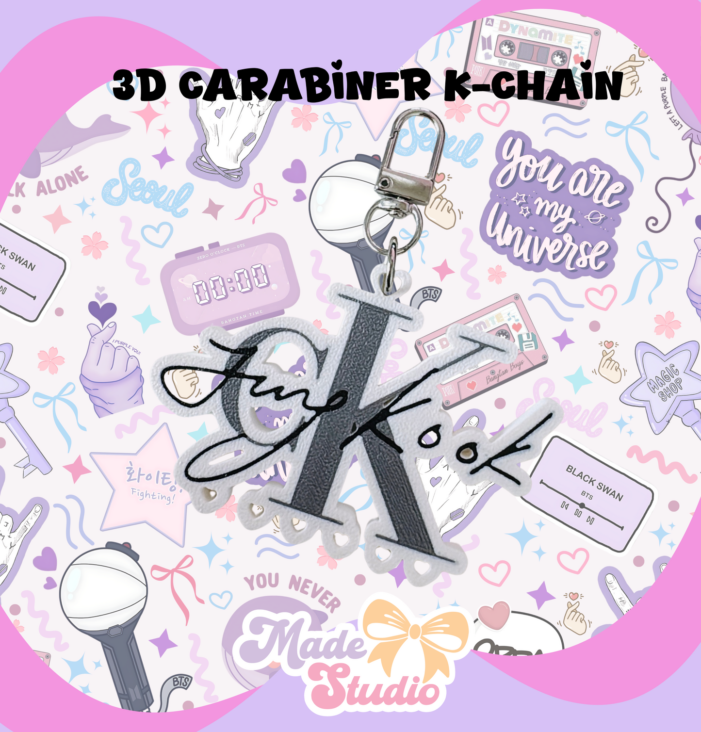 3d CK X J-KOOK Carabiner K-Chain