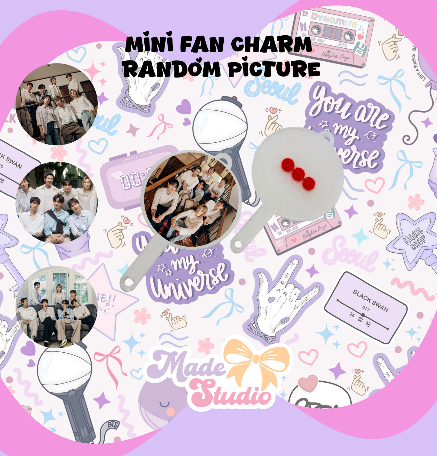 š Mini ARIR Festa Fan Charm š