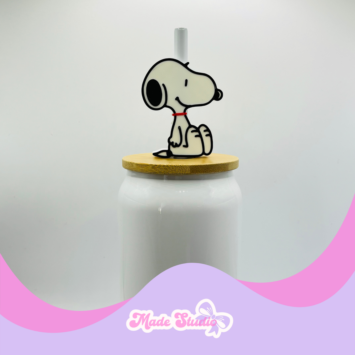 Snoopy Straw Topper