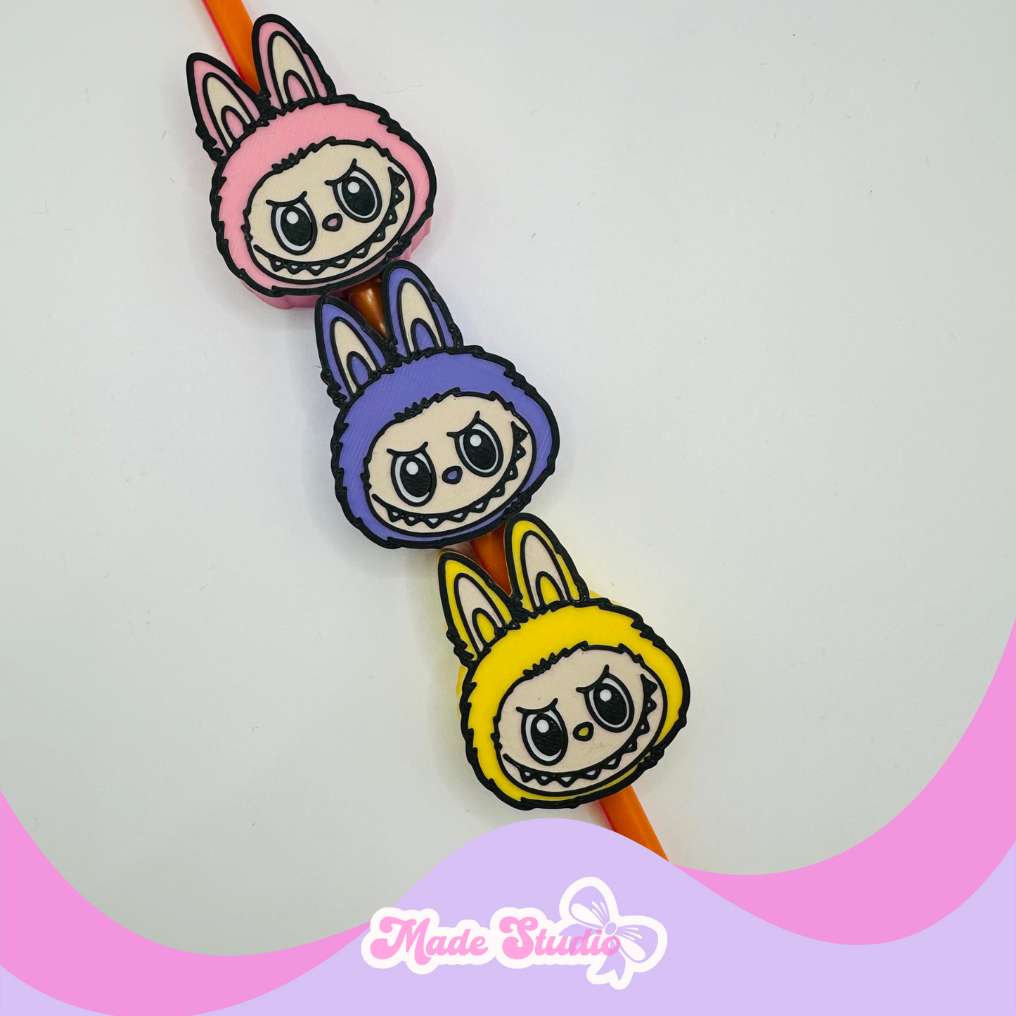 Labubu Straw Topper