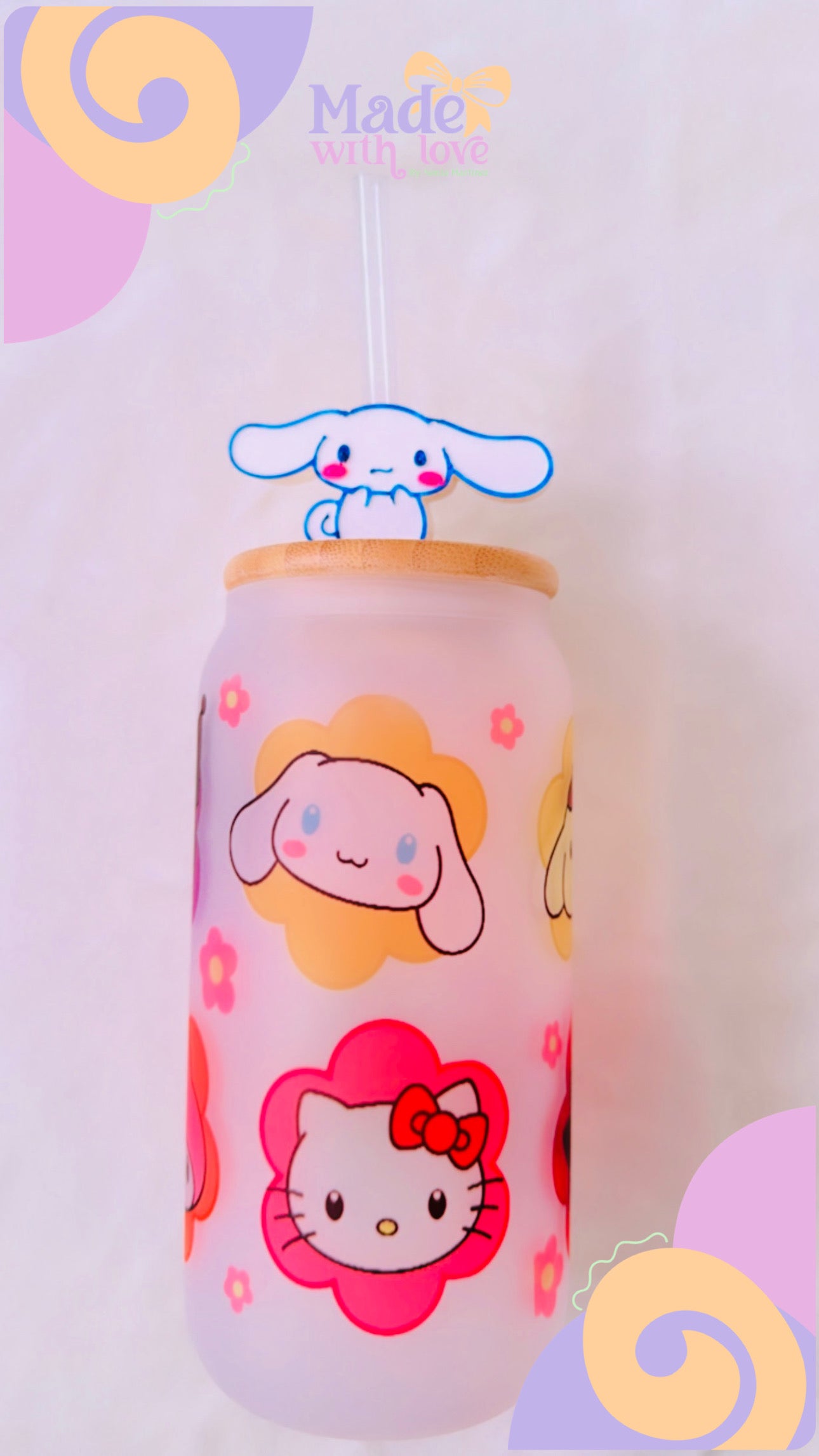 CINA-ROOL 3D STRAW TOPPER