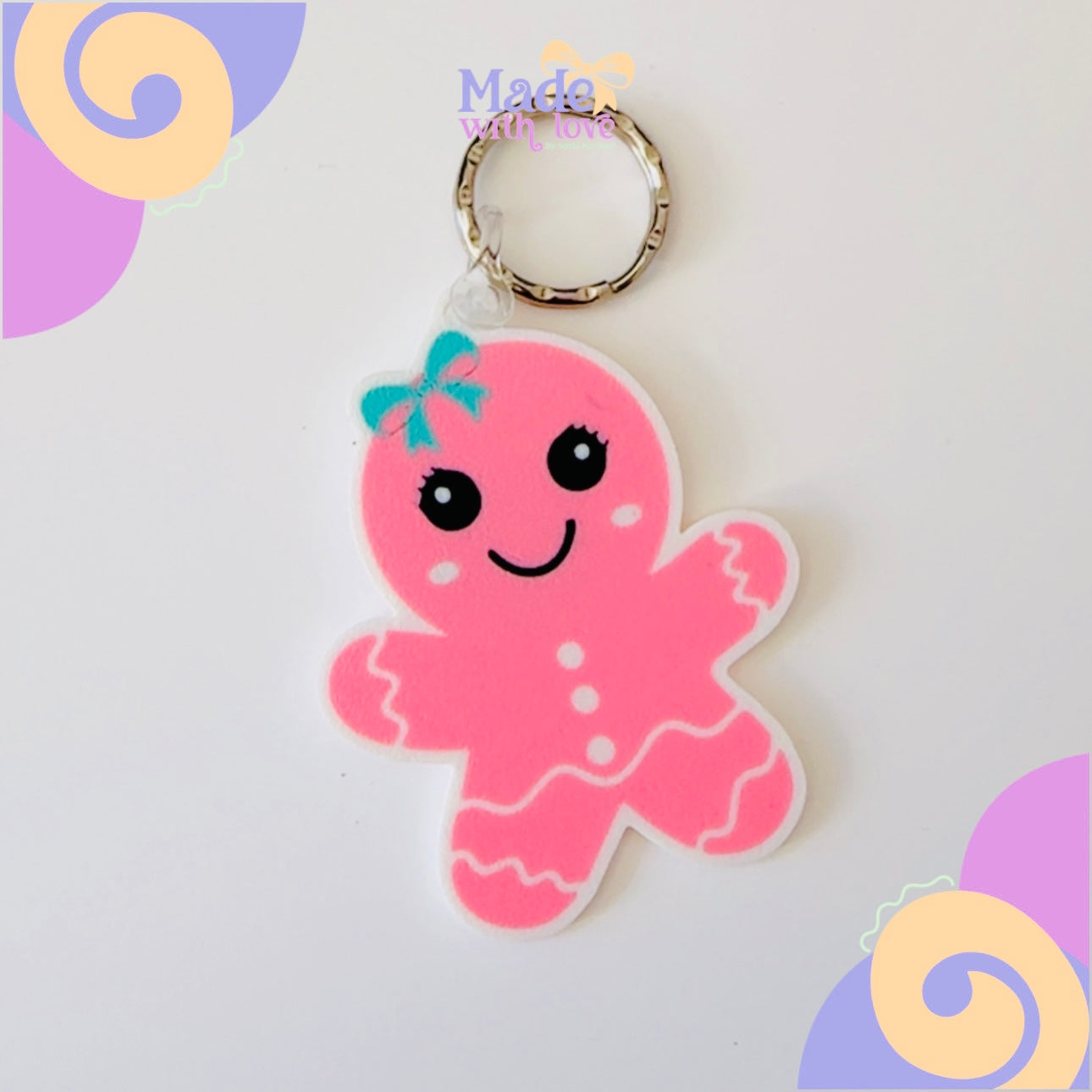 Ginger Girl Smart Keychain