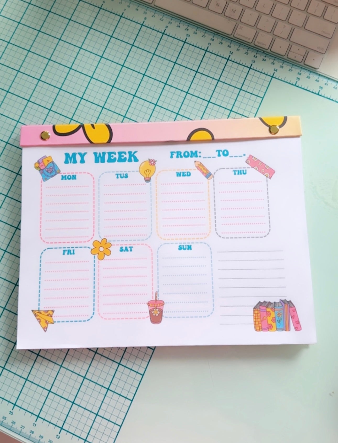 Daisy Weekly planner