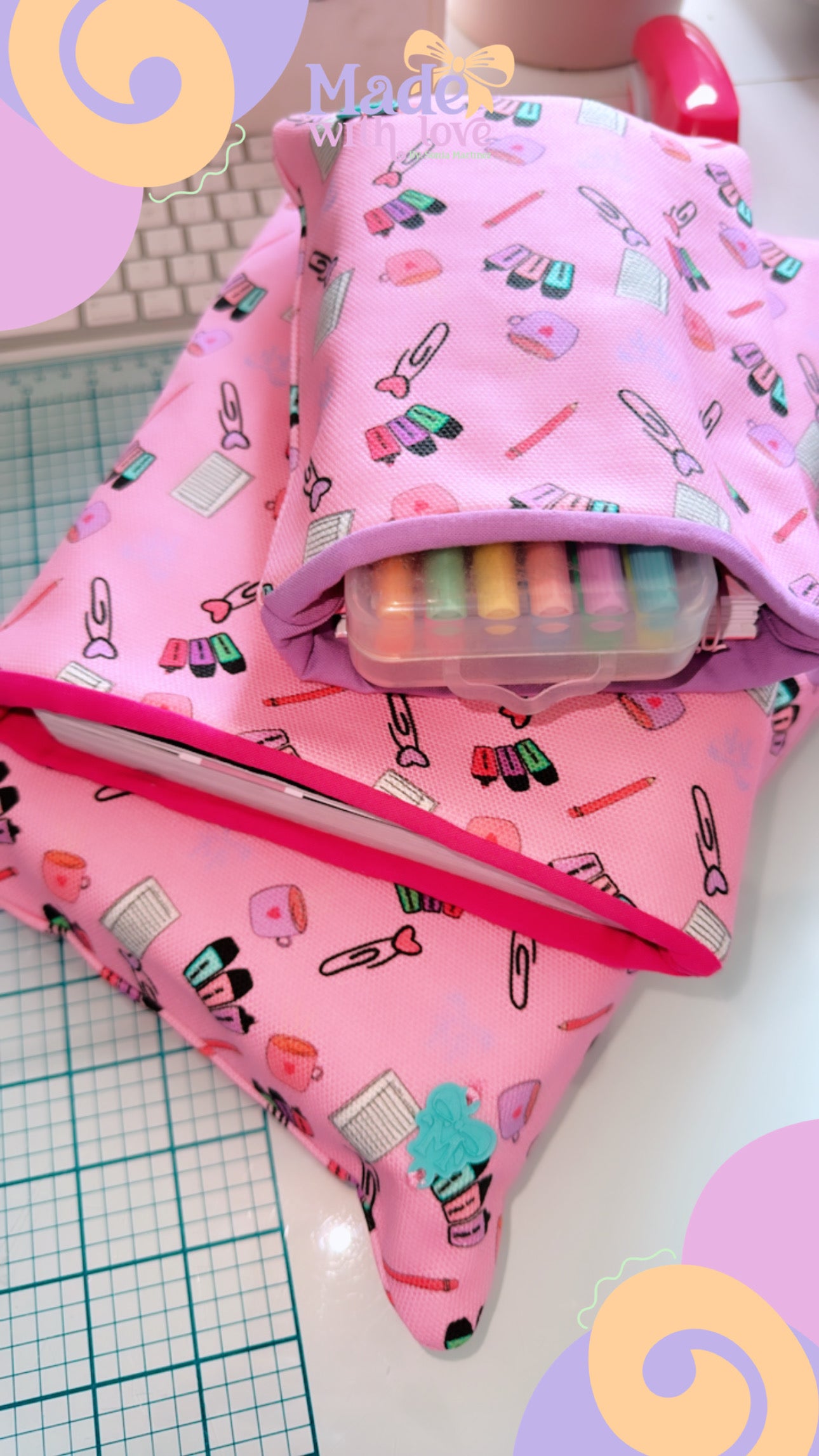 Stationary lover Book Sleeve