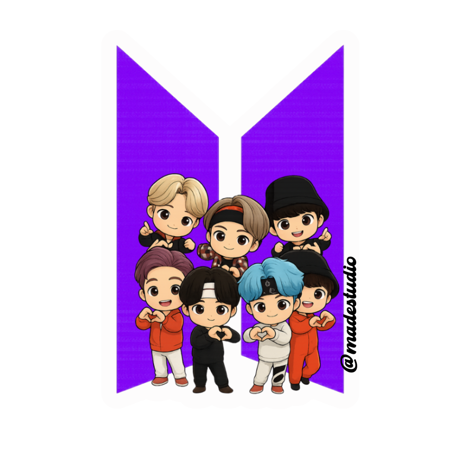 BTS TinyTAN Display Stand – K-pop Collectible Holde
