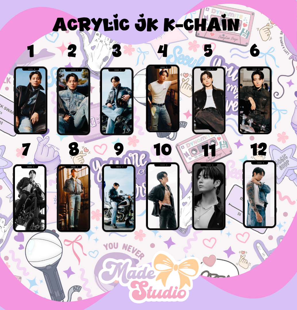 JK X CK Acrylic K-chain