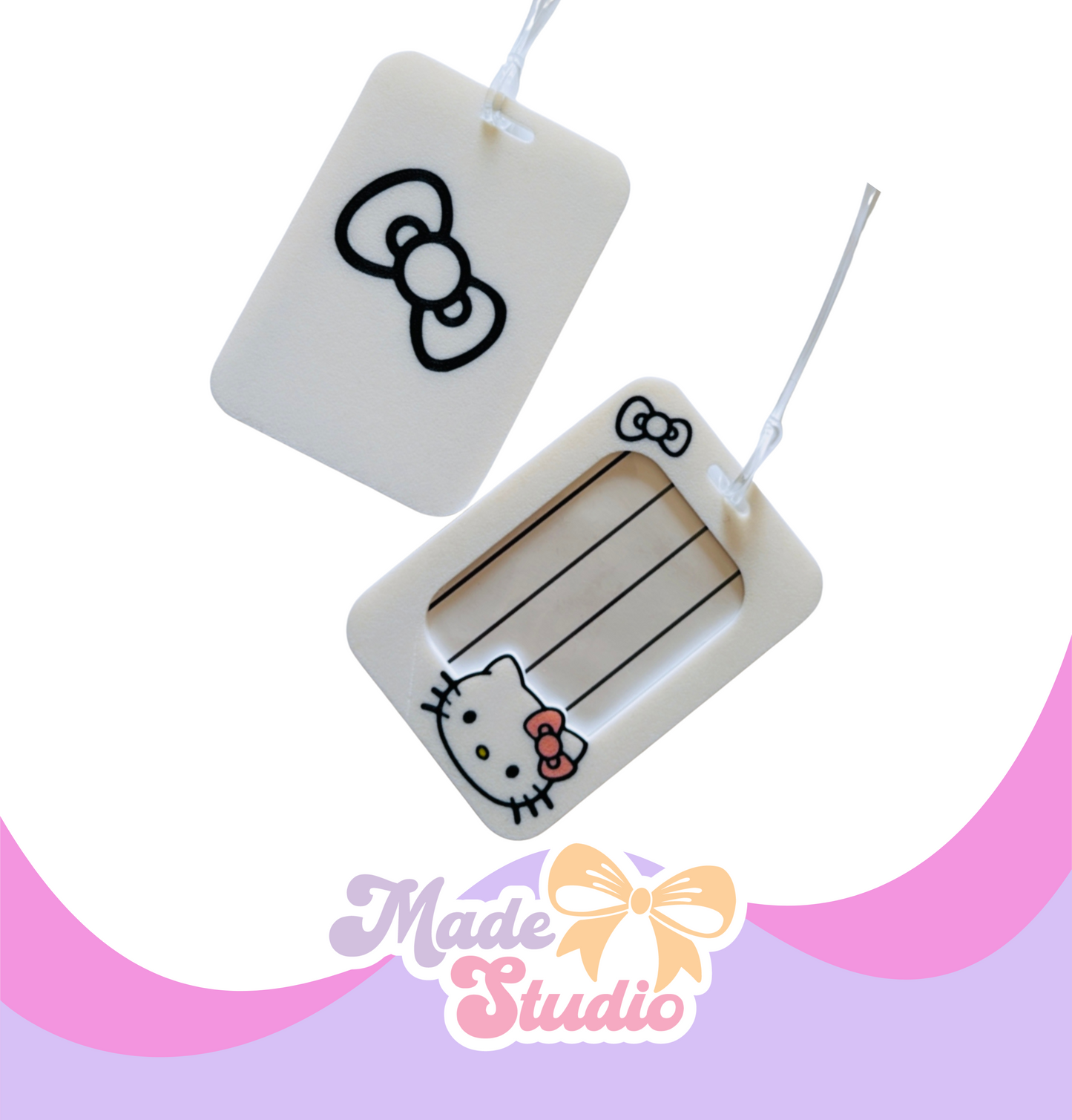 H Kitty 3D Bag Tag