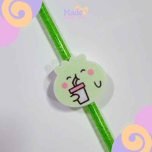 Dumpling Cup Straw Topper