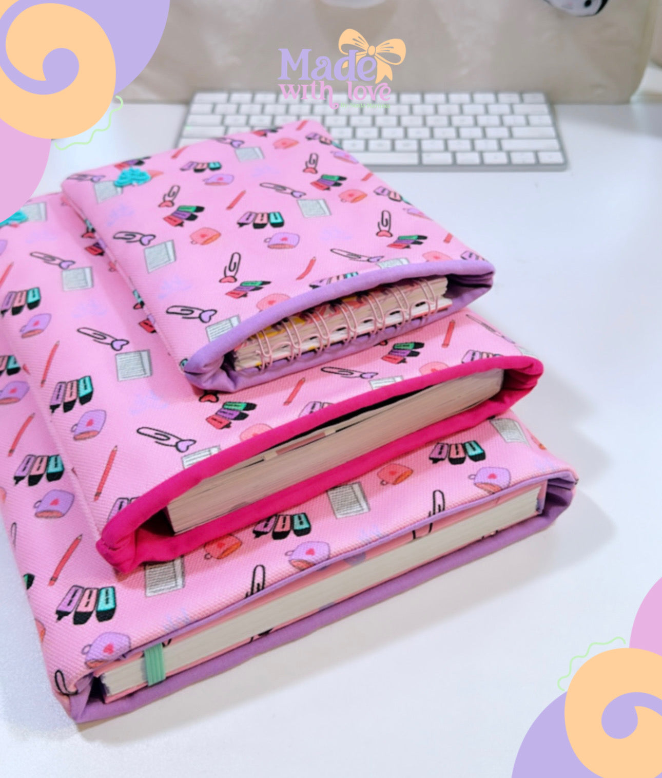 Stationary lover Book Sleeve