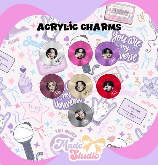 OT7 Acrylic Charms