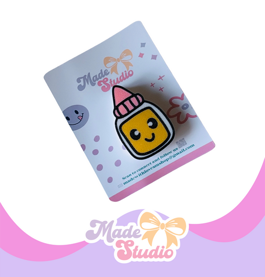 3D KAWAII GLUE PIN