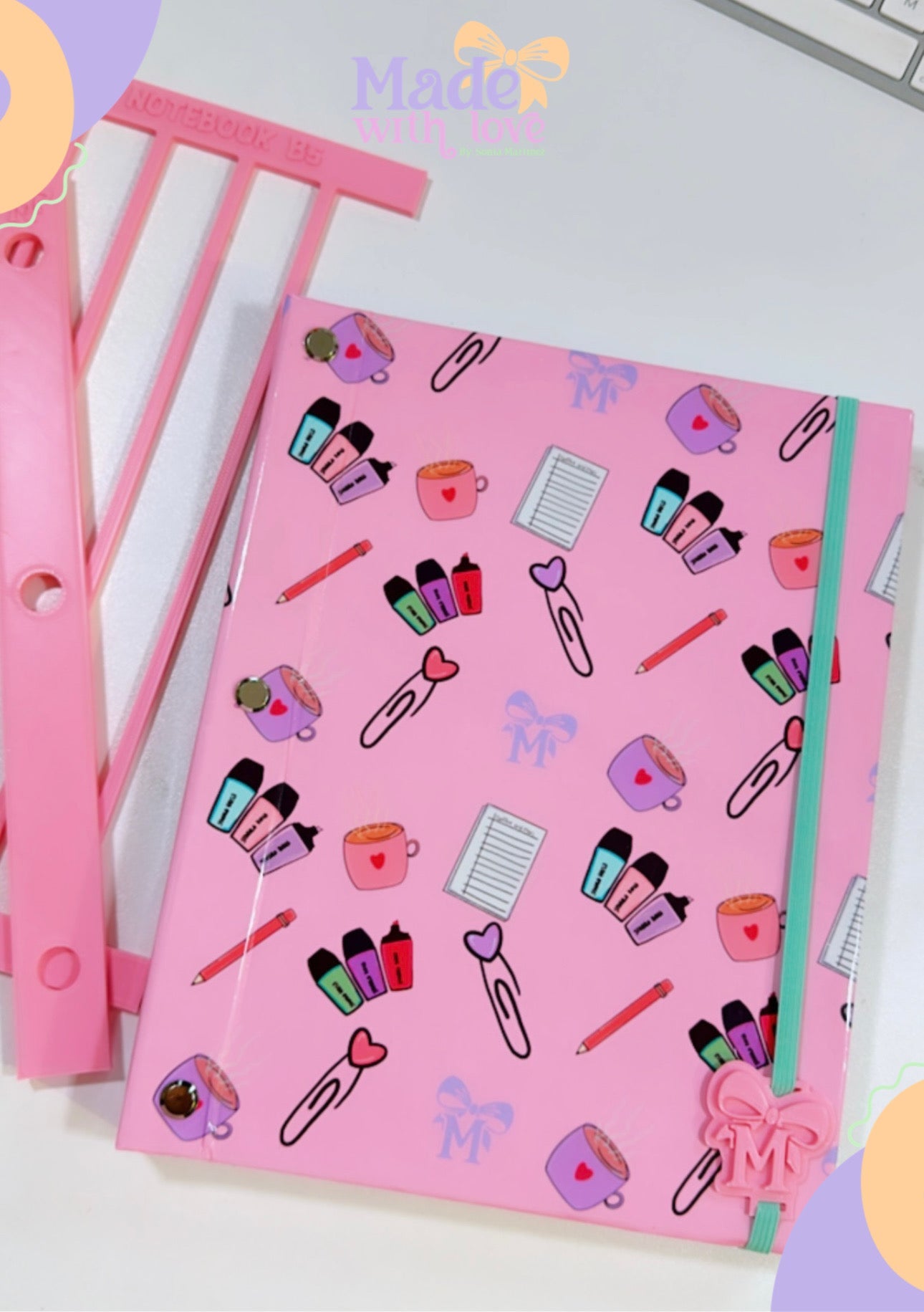 Notebook B5 Ruler – Madewiithloveshop