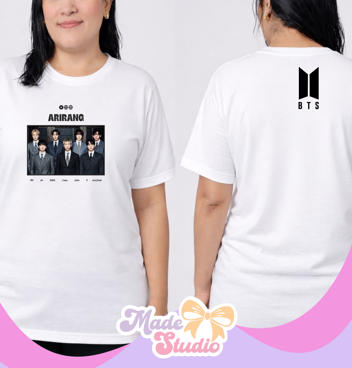 ARIRANG Album Cover Shirt – BTS Inspired Collection