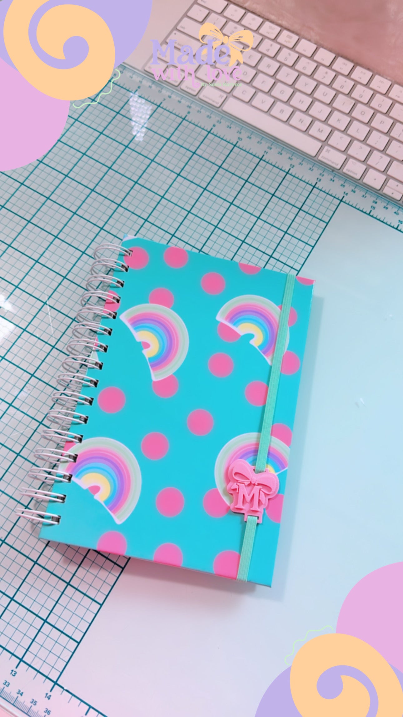 Rainbow Dots Notebook