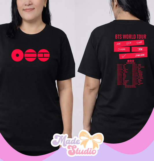 BTS WORLD DATE T-SHIRT