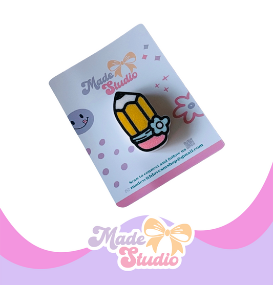 3D KAWAII PENCIL PIN