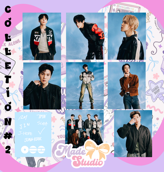 BTS COLLECTION 2 PHOTO CARDS (DOUBLE SIZE PRINT) 💜✨
