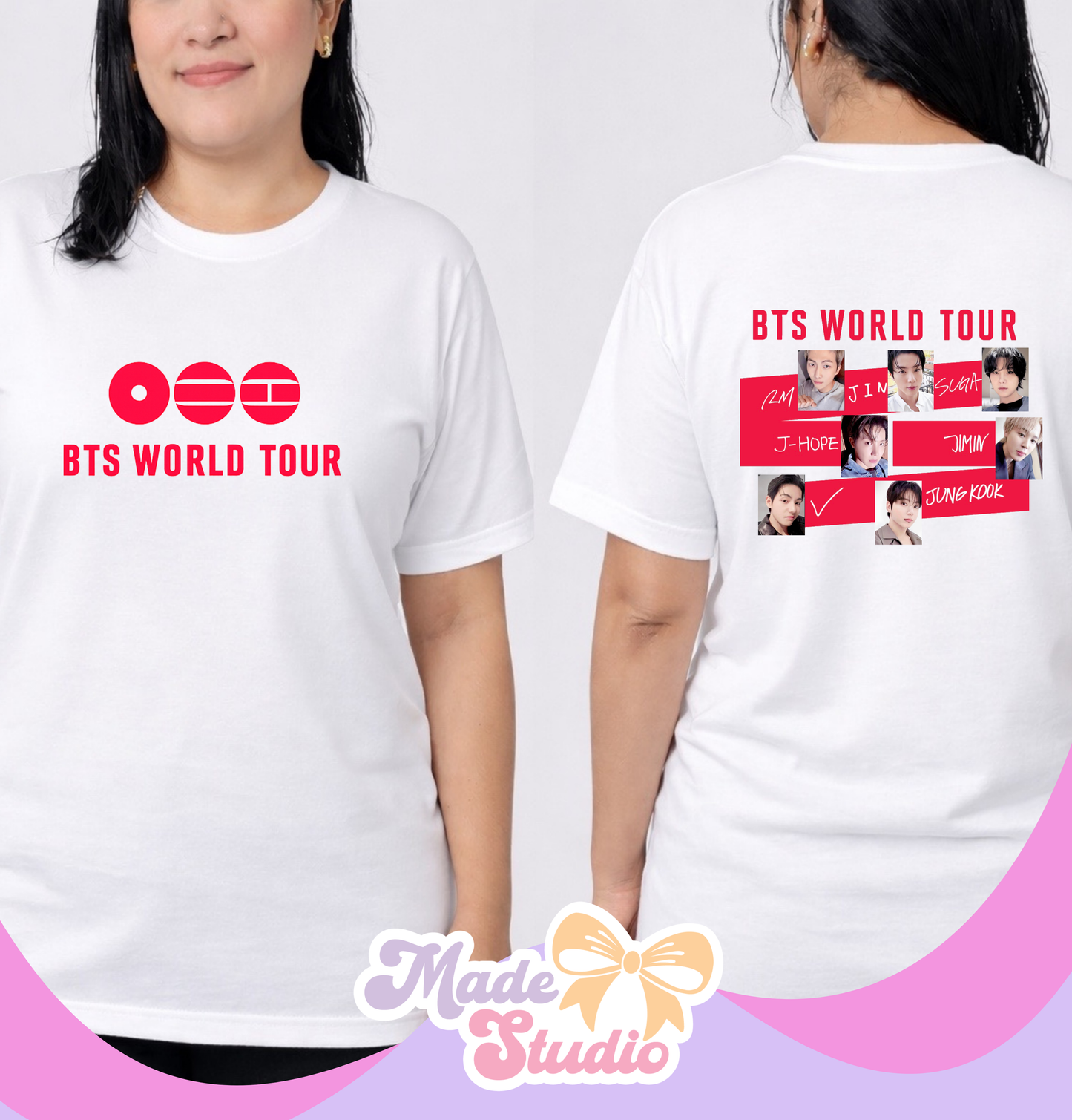 BTS WORLD TOUR WITH MEMBERS PIC