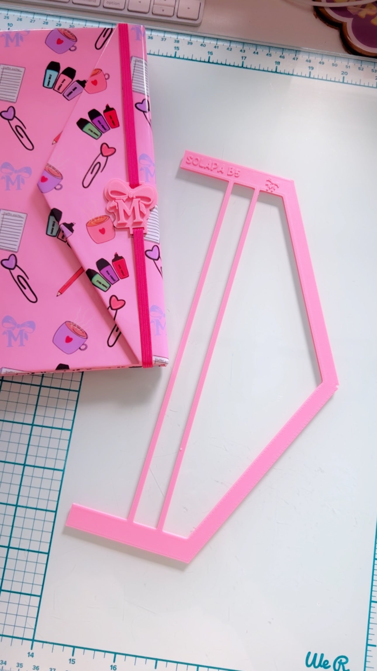 B5 Flip Binder ruler – Madewiithloveshop