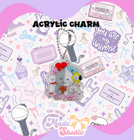 BT Acrilic Charm