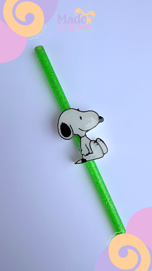 Snoopy 3d Strawtopper