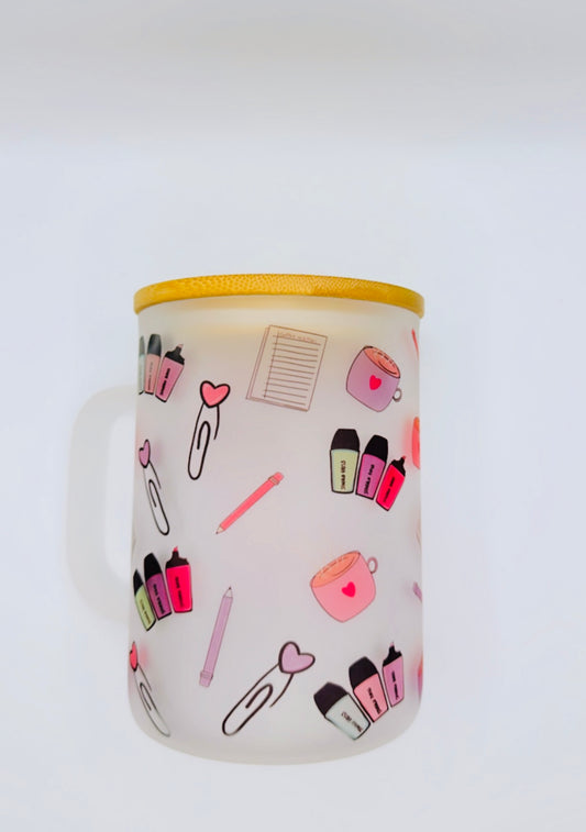 Stationery Glass  Mug