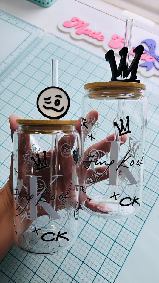 JK CK GLASS CAN