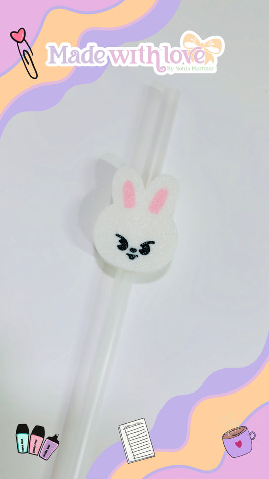 Lee Know Stray Kids Character Straw Topper