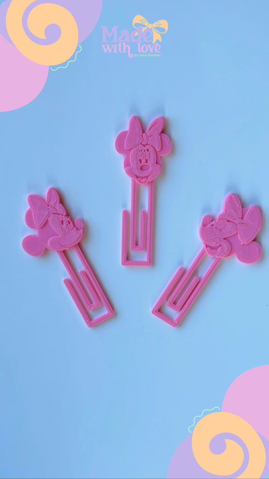 MOUSE GIRL PAPER CLIPS SET
