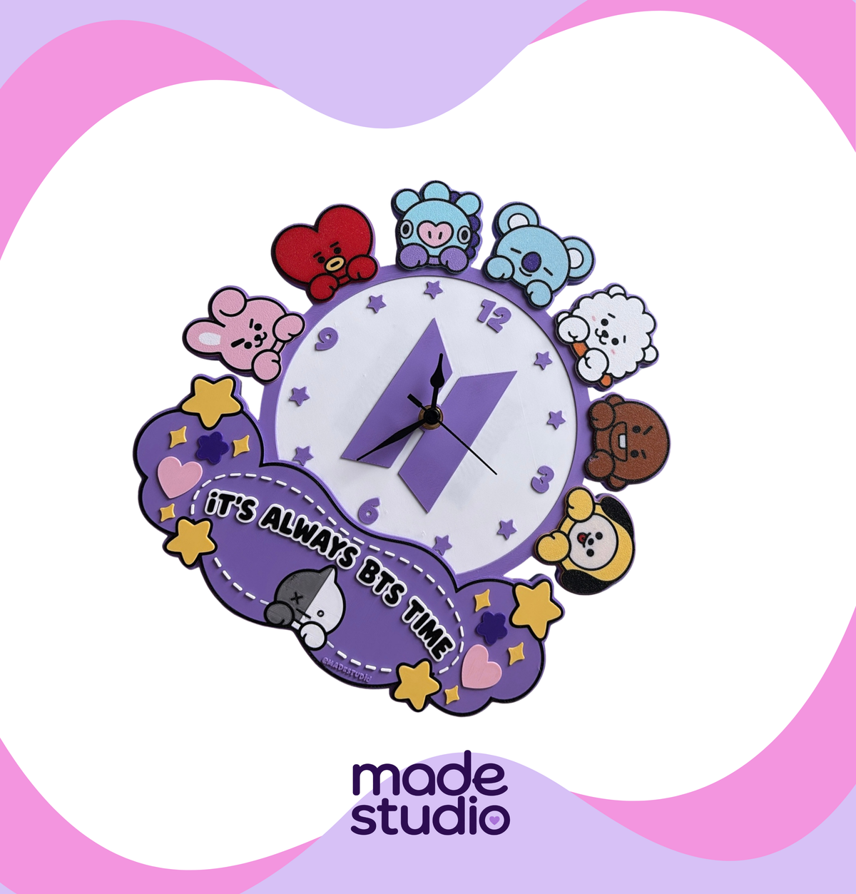 BT 2-in-1 Wall & Table Clock