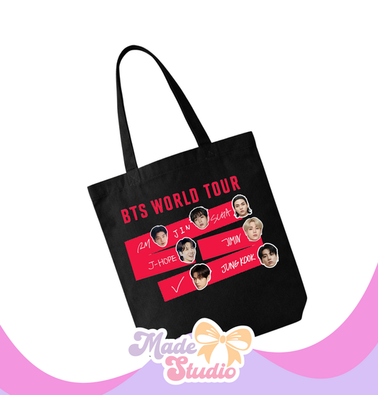 BTS WORD TOUR TOTE BAG