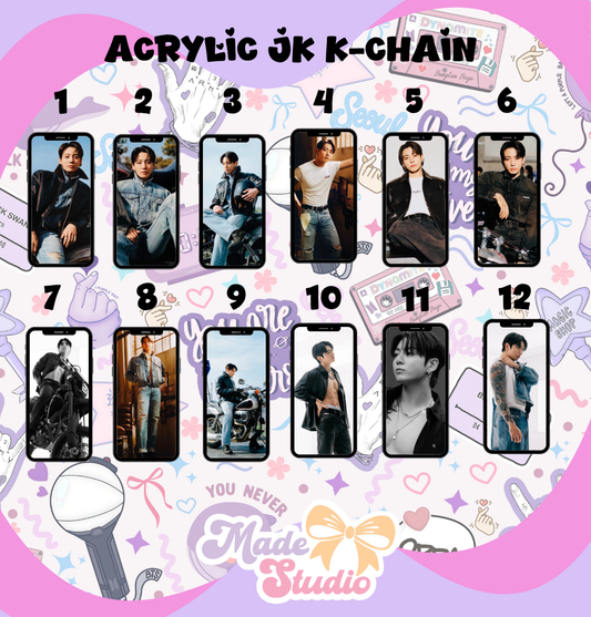 JK X CK Acrylic K-chain