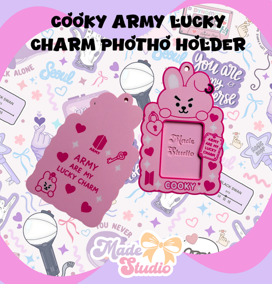 Cooky "ARMY Are My Lucky Charm" Photocard Holder