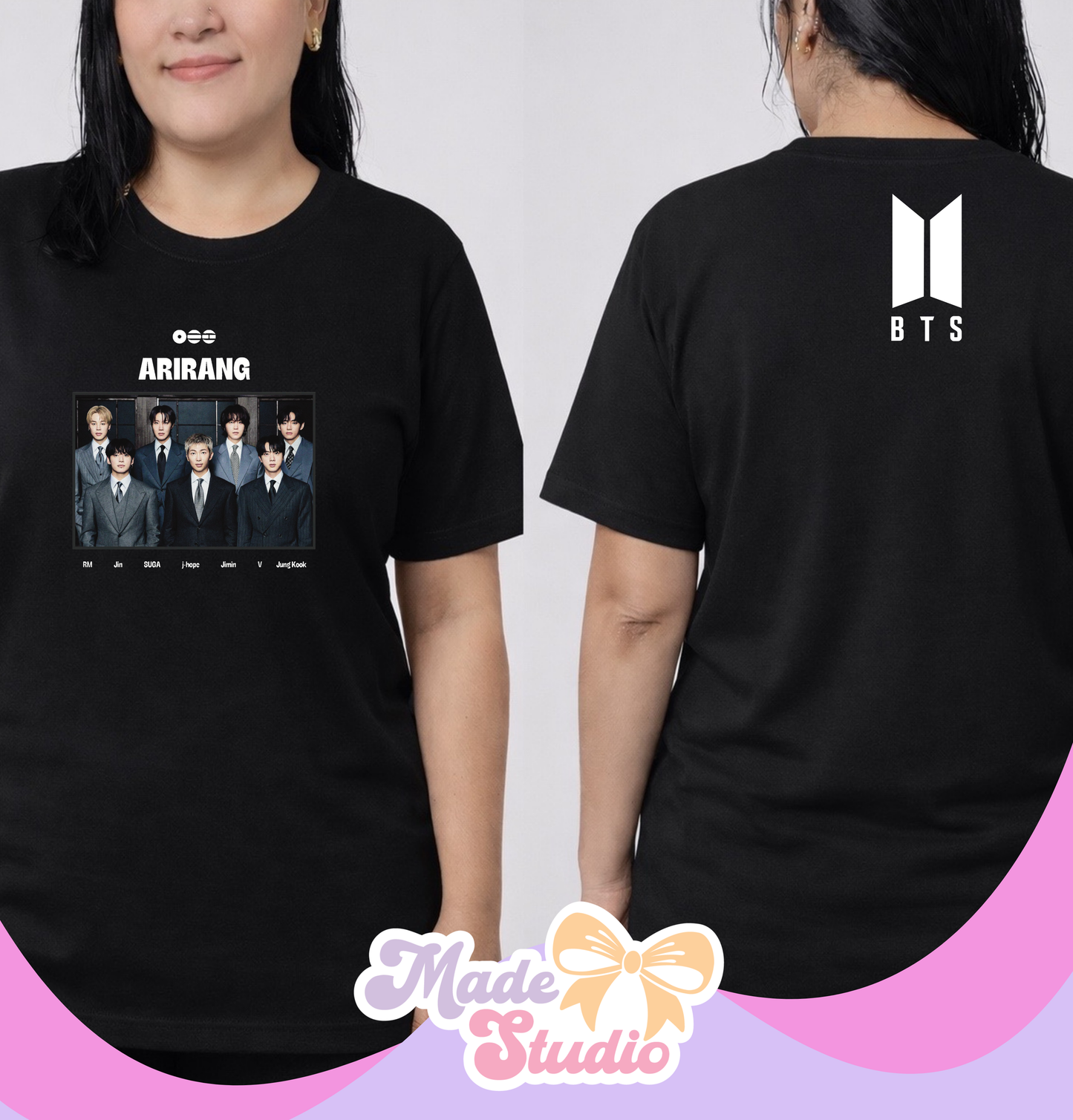 ARIRANG Album Cover Shirt – BTS Inspired Collection