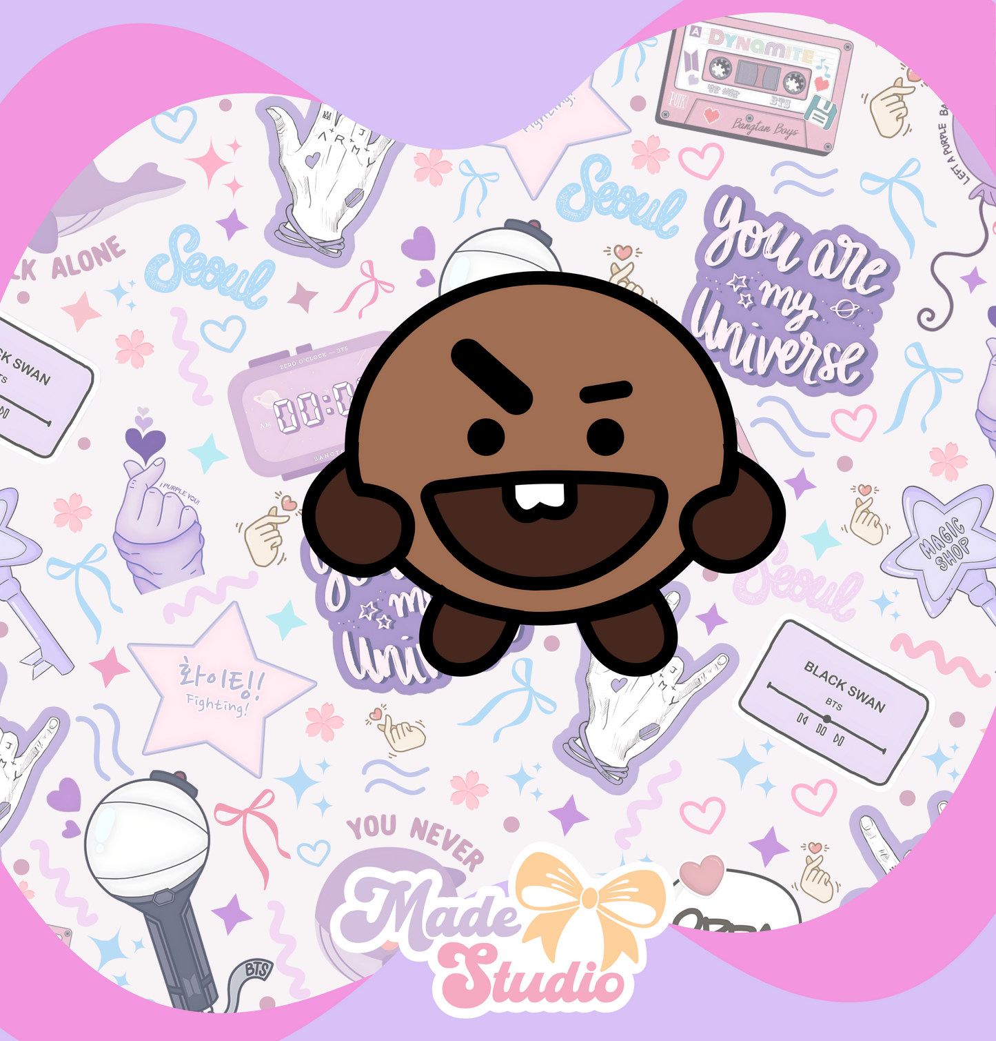 BT Acrylic Charms