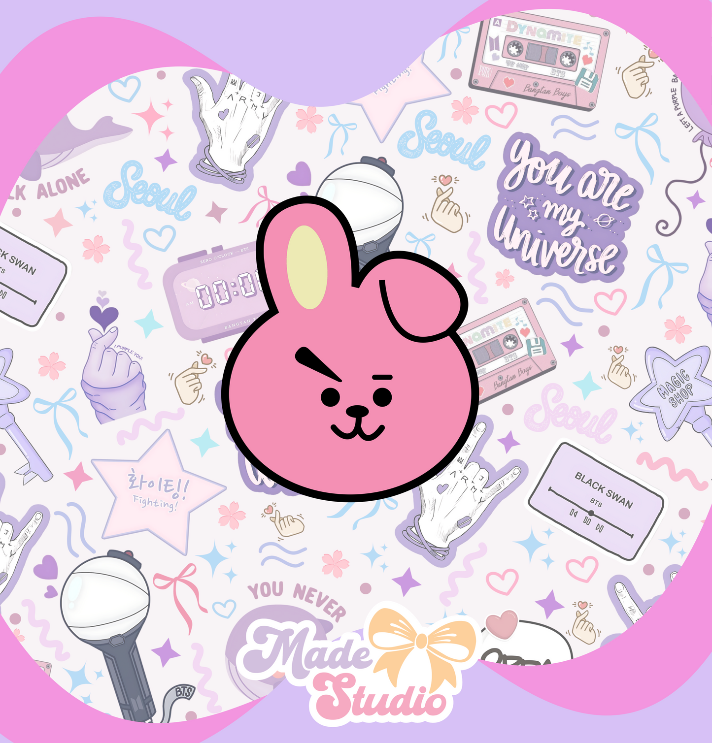 BT Acrylic Charms