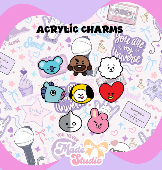 BT Acrylic Charms