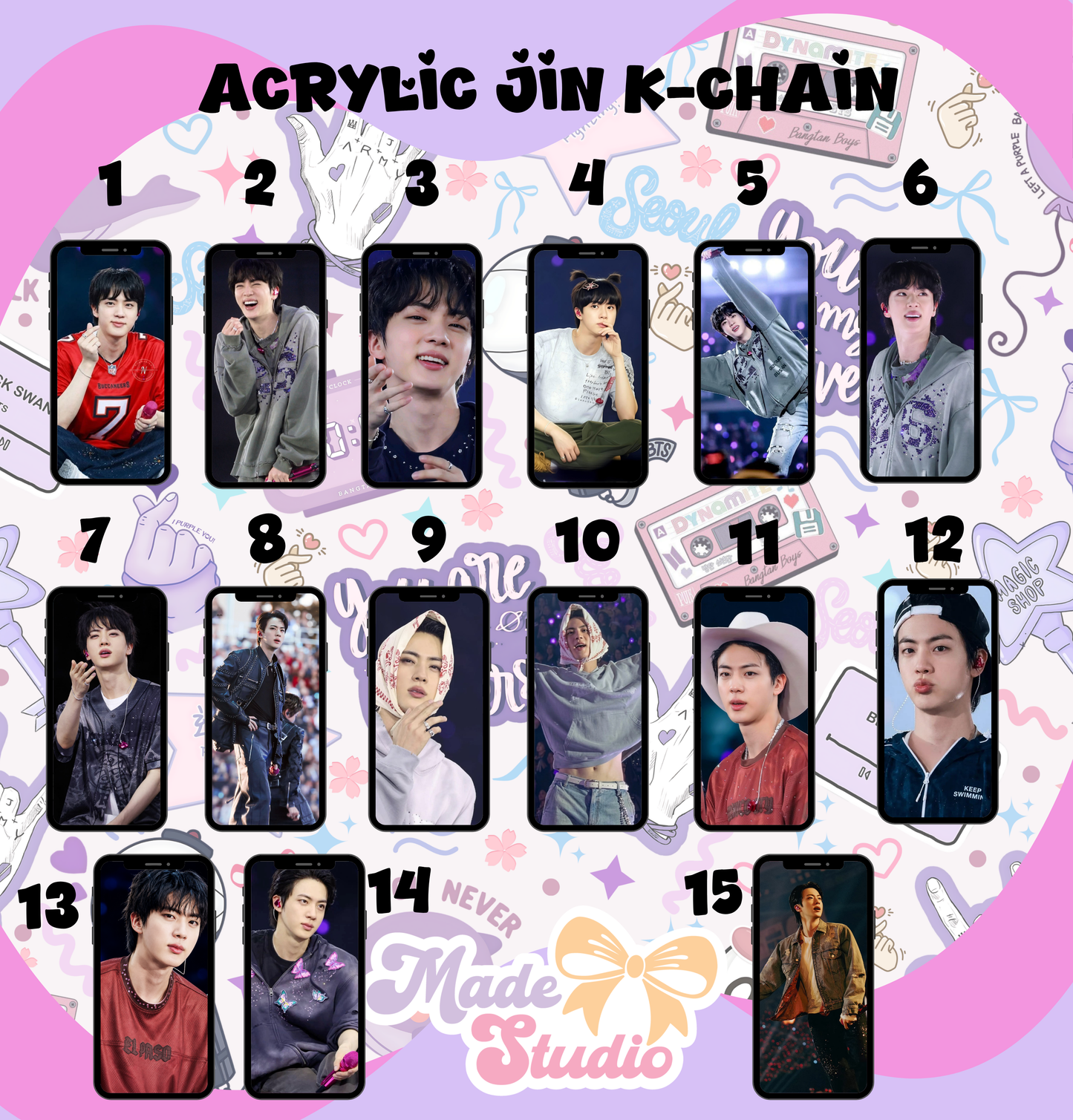 Acrylic Jin K-Chain