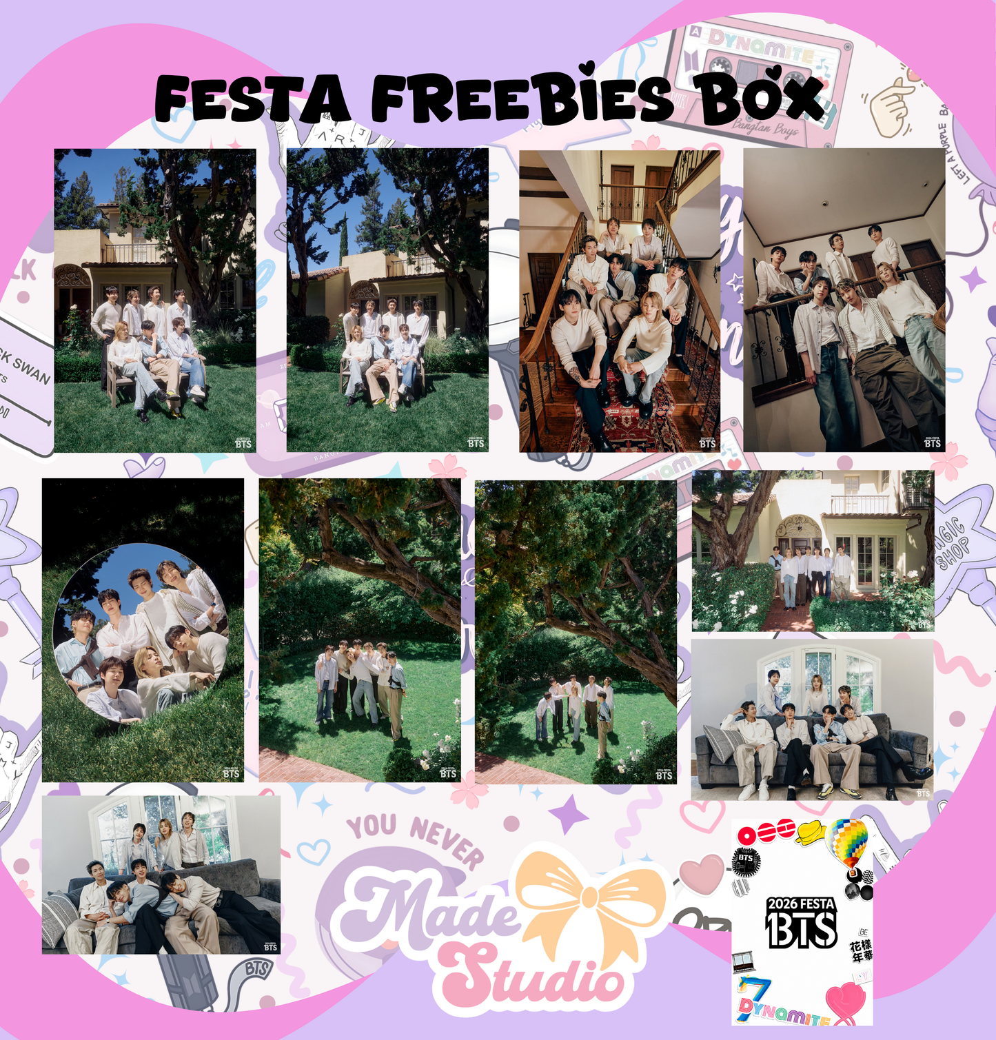 BTS OT7 Inspired Freebie / Collector Bundle