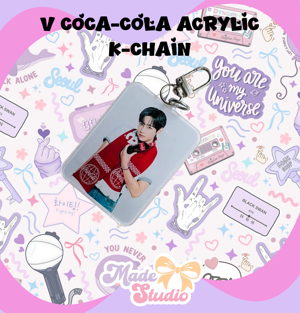 V Coca-Cola Acrylic K-Chain
