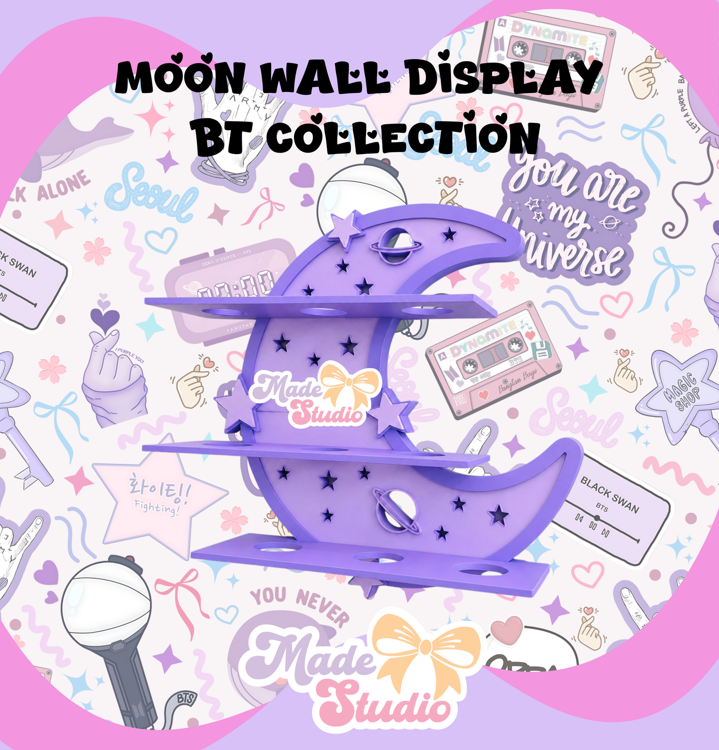 Moon Wall Display – BT Collection