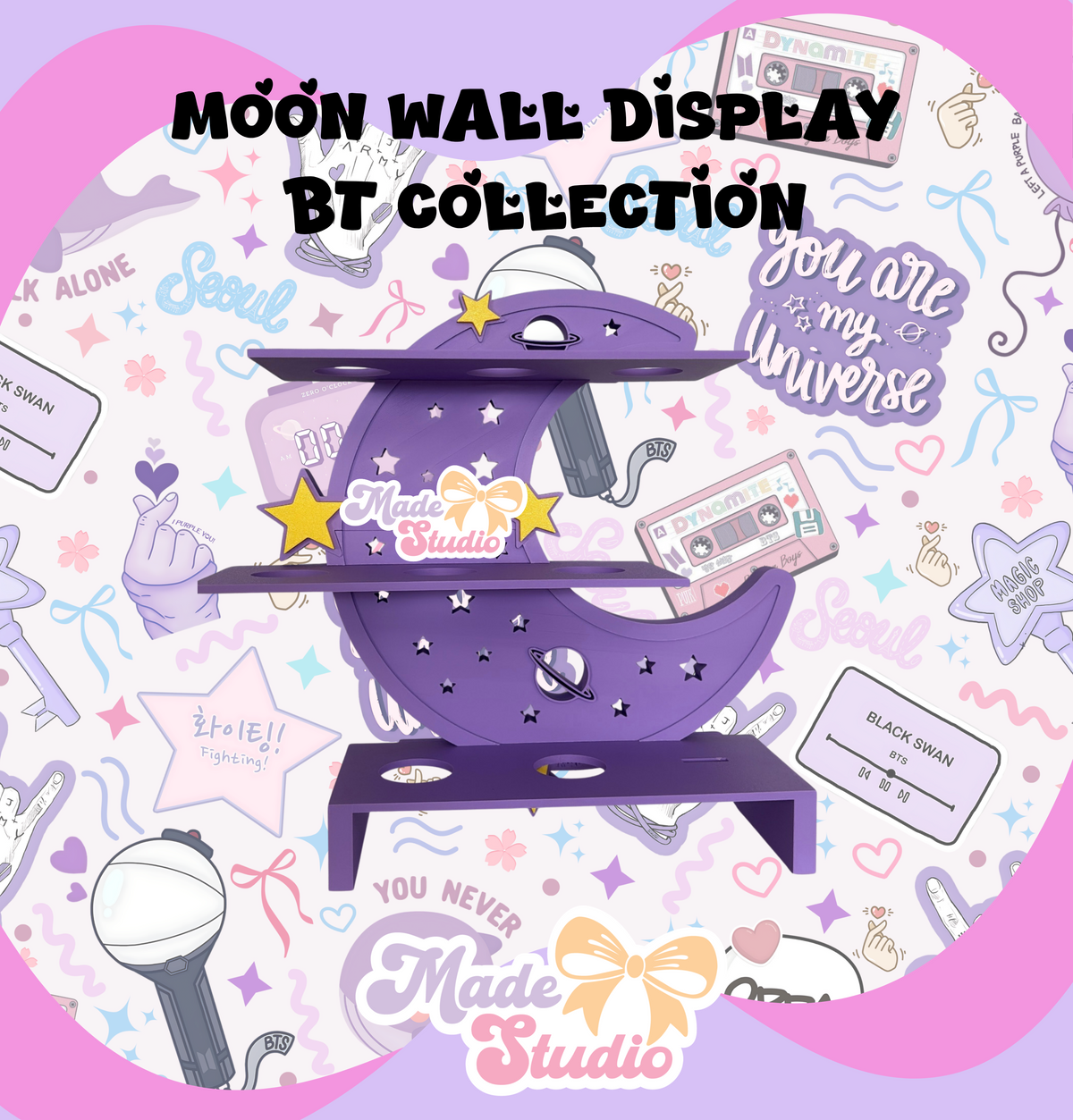 Moon Wall OR Table Display – BT Collection