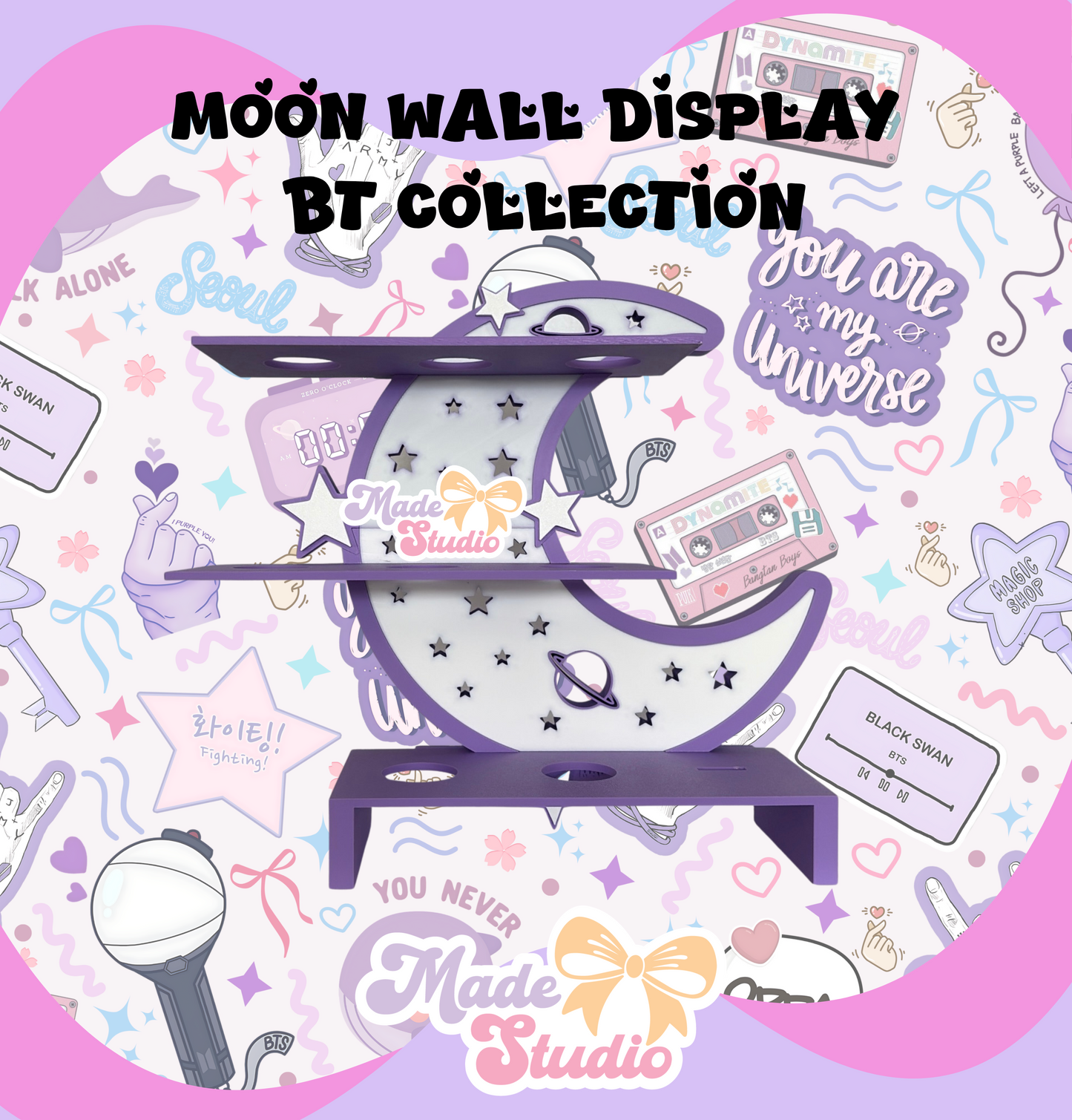 Moon Wall OR Table Display – BT Collection